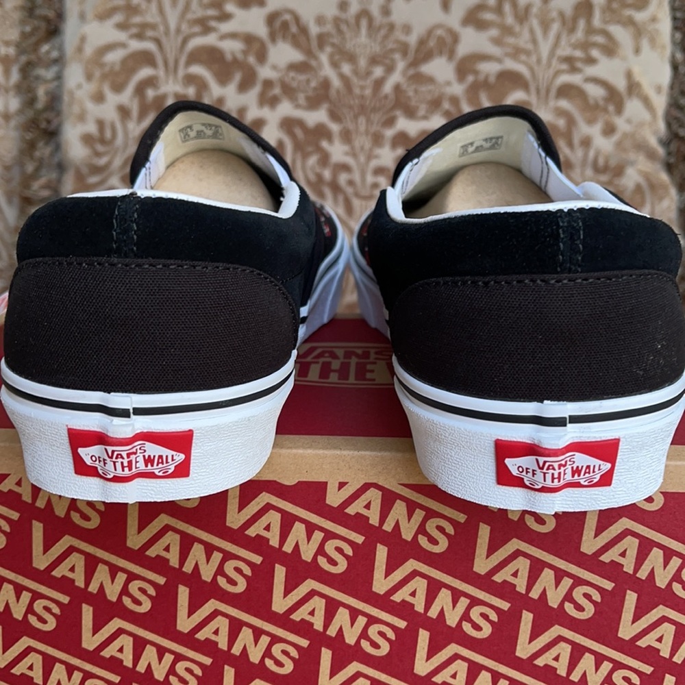 Vans Classic Slip On Cherries Black men’s - Picture 14 of 16